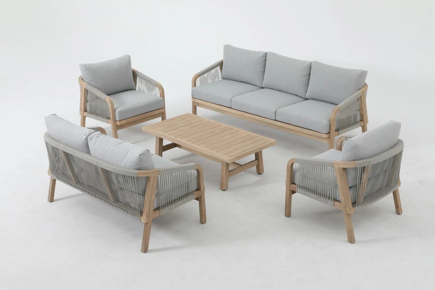 Majestic Bliss Teak Sofa